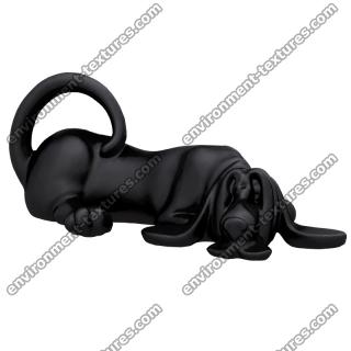 Ceramic Dog Base 3D Scan #2